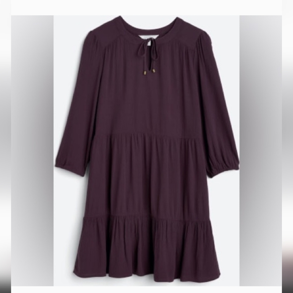 Market & SpruceCassi Ruffle Neck Shift Dress
